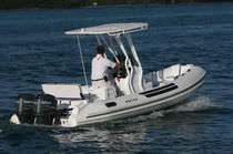equipped rigid inflatable boat (outboard, twin engine, center console, T-Top) 18 WIDEBODY Nautica Ribs