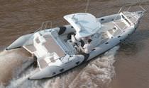 equipped rigid inflatable boat (in-board, center console, sundeck, T-Top) MOON 900 MINCAB astillero lunamar semirrigidas moon