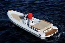 equipped rigid inflatable boat (in-board, center console, sundeck, teak deck, shower, sink, toilet) 23 EFB NOAH SRL