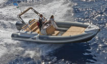 equipped rigid inflatable boat (in-board, side console, sundeck) MV 780 EFB Motonautica Vesuviana