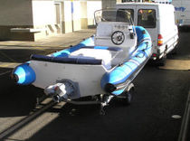 equipped rigid inflatable boat (jet propulsion, center console) 475JS Explorer Marine