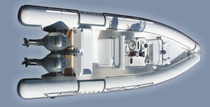 equipped rigid inflatable boat (outboard, twin engine, center console, sundeck) NE 90 Novamarine