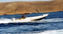 equipped rigid inflatable boat (outboard, twin engine, center console, T-Top) FORCE 7  Bluefin Boats