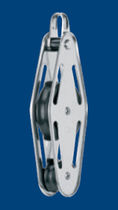 fiddle block with shackle for sailboats (max. line &oslash; : 12 mm) 35041 002 55 - BL = 900 KG Sprenger