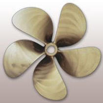 fishing boat propeller (bronze, 5 blades) POWERFLOW 80 SPW