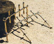 fishing rods rack  Dryade