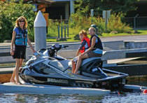 floating jet-ski drive-on dock SUNPORT2  Superior Jetties