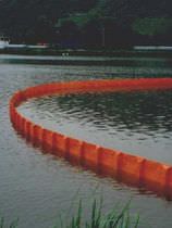 floating oil boom (rigid flotation elements) 700 Optimal Planen- und Umwelttechnik