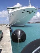 foam filled pier fender Marine Guard&trade; Urethane Products Corporation