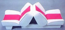 fold-up double helm seat for boat  BAS