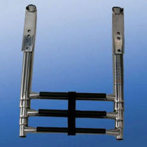 foldaway telescopic boat ladder (platform mount) 67934 AFI
