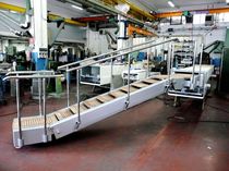foldaway telescopic yacht gangway  Motomar s.r.l.