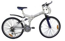 folding mountain bike 26 PM2  Blanc Marine