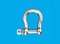 forged stainless steel shackle for sailboats (bow) MS0102 Ningbo Metals & Wire Rope Fittings