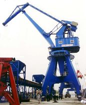 grab ship unloader (level luffing type) MQ16T-30M  Nanjing Port Machinery