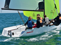 handed sailing dinghy (asymmetric spinnaker, double trapeze) LUDIC Phil&eacute;as Boats