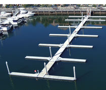 heavy duty floating dock (concrete) ELITE Superior Jetties