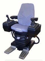 helm seat with built-in control stand for ships FSK/FSKD  Spohn & Burkhardt
