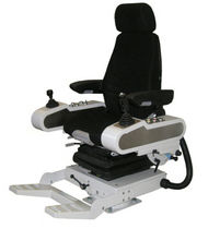 helm seat with built-in control stand for ships FSR/FSRD   Spohn & Burkhardt