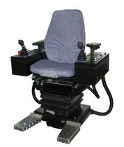 helm seat with built-in control stand for ships FSMD/FSMDF  Spohn & Burkhardt