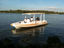 inflatable boat : equipped rigid inflatable yacht tender (in-board, center console, T-Top) LC 28 Nautica Ribs