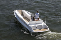 inflatable boat : equipped rigid inflatable yacht tender (in-board, side console, teak deck) LC 20 Nautica Ribs