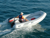 inflatable boat : rigid inflatable tender (outboard) SAIL PLUS 400 Duarry