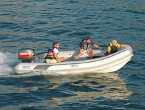 inflatable boat : rigid inflatable tender (outboard) SAIL PLUS 430 Duarry