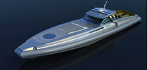 inflatable boat : cabin rigid inflatable yacht tender (in-board, sundeck, hard-top)  Evolution Yachts