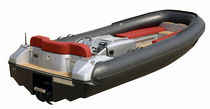 inflatable boat : equipped rigid inflatable tender (in-board, center console, teak deck) JET TENDER 15 Castoldi