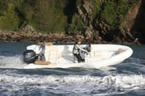 inflatable boat : equipped rigid inflatable yacht tender (outboard, center console) RIVIERA 505 Ribeye