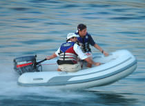 inflatable boat : rigid inflatable tender (outboard) SAIL 260 Duarry
