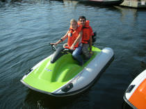 inflatable boat : rigid inflatable tender (outboard, with jockey console) ELS Aquaquad