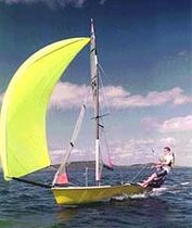 ISAF class sailing dinghy : 29er  RioTecna