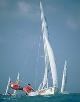 ISAF class sailing dinghy : 470  Nautivela