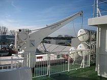 liferaft davit for ships LMS. GLOBAL DAVIT