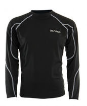 long sleeve thermal lycra top  bearing sportswear