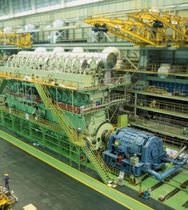 low speed diesel propulsion engine for ships RT-FLEX96C / RTA96C (24000 -> 80080 kw @ 92 -> 102 RPM) W&auml;rtsil&auml; Corporation