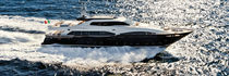 luxury yacht : planing hull super-yacht (composite, semi-custom) CL 124' Custom line