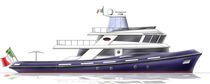 luxury yacht : trawler motor-yacht NAVETTA Alcatraz Marine