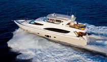 luxury yacht : flybridge motor-yacht (composite, semi-custom) Hatteras 80 MY Hatteras Yachts