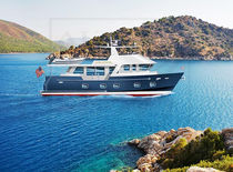 luxury yacht : flybridge trawler motor-yacht 61 PASSAGEMAKER Altima Yachts