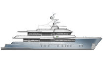 luxury yacht : flybridge trawler super-yacht VRIPACK 138 RMK Yachts