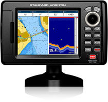 marine GPS system : fishfinder, chart-plotter CPF 190I Standard horizon