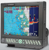 marine GPS system : fishfinder, chart-plotter HE-7301II / HE-7302II Hondex