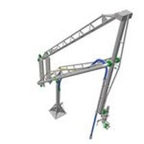 marine loading arm (with gas return line) MLA 260: 4''-24''/-200&deg;C+300&deg;C Kanon