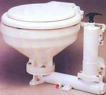 marine toilet with hand pump  BAS