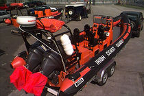 military boat : rigid inflatable boat (outboard, twin engine, center console) NAVY 770X IRISH COASTGUARD Delta
