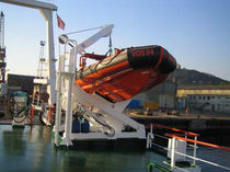 MOB boat and lifeboat single pivot davit for ships PRH SERIES Ned - Deck Marine