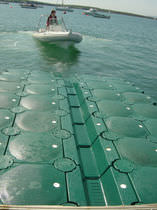 modular floating drive-on dock EIRGLIDE Air Float